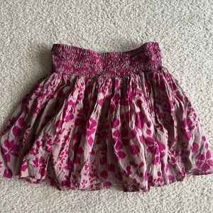 Old Navy Small Pink Floral Skirt